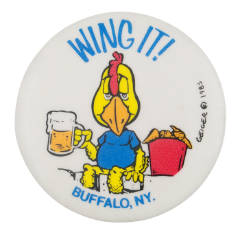Wing it Event Button Museum