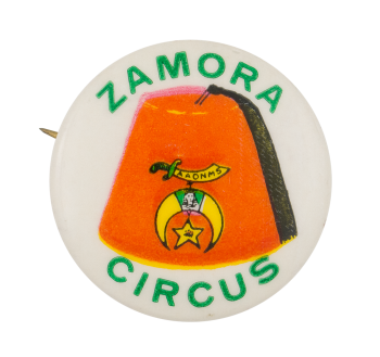 Zamora Circus Event Button Museum