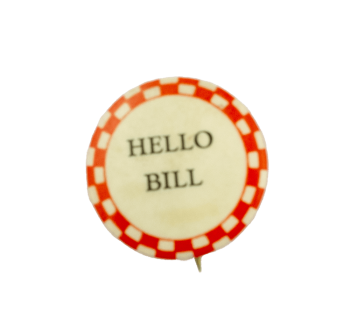 Hello Bill Ice Breakers Busy Beaver Button Museum