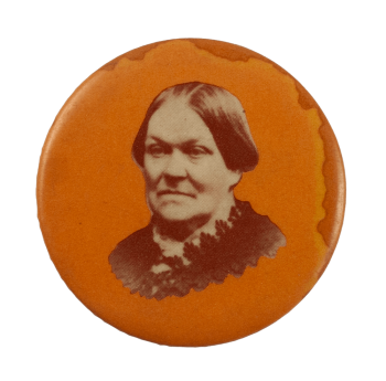 Mrs. Grundy Portrait Ice Breakers Busy Beaver Button Museum