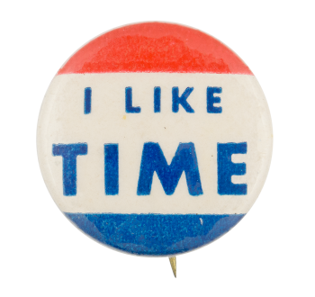 I Like Time Ice Breakers Button Museum