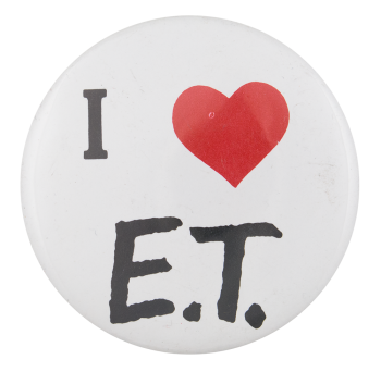 I Love E.T. I Heart Button Button Museum
