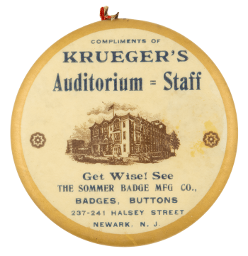 Krueger's Auditorium Staff Innovative Button Museum