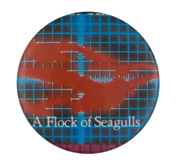 A Flock of Seagulls Telecommunication Music Button Museum