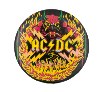 AC/DC Highway To Hell Music Button Museum