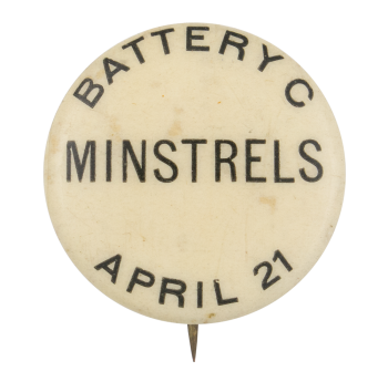 Battery C Minstrels Music Button Museum