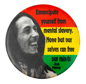 Bob Marley Quote Music Button Museum