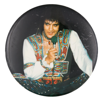 Elvis Jumpsuit Music Button Museum
