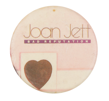 Joan Jett Bad Reputation Music Button Museum