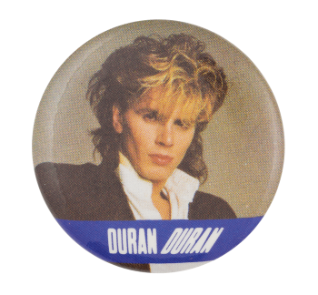 John Taylor Duran Duran One Music Button Museum