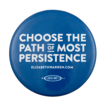 Path of Most Persistence Political Busy Beaver Button Museum