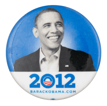 2012 Barack Obama Political Button Museum
