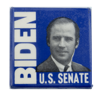 Biden US Senate Political Busy Beaver Button Museum