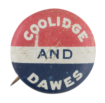 Coolidge and Dawes Political Button Museum