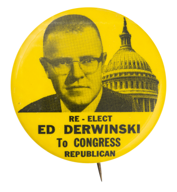 Derwinski to Congress Political Button Museum
