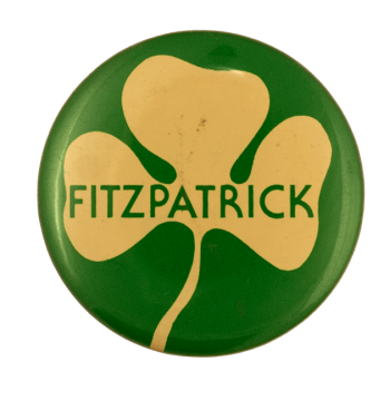 Fitzpatrick Green Political Busy Beaver Button Museum