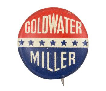 Goldwater Miller Stars Political Button Museum