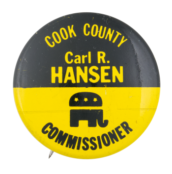 Hansen Commissioner Political Button Museum