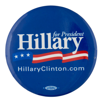 Hillary for President Political Button Museum