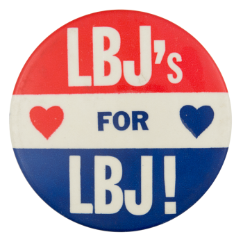 LBJ's for LBJ Political Button Museum