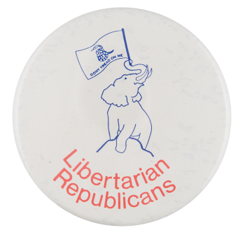 Libertarian Republicans Political Button Museum
