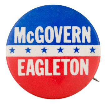 McGovern Eagleton Political Button Museum