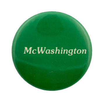 McWashington Political Busy Beaver Button Museum