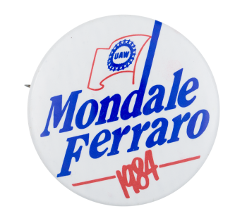Mondale Ferraro 1984 Political Button Museum