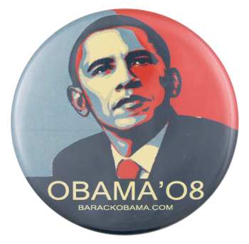 Obama Shepard Fairey Political Button Museum