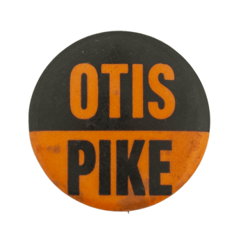 Otis Pike Political Busy Beaver Button Museum