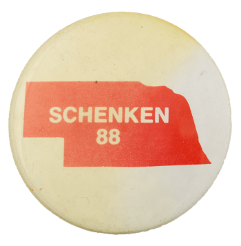 Schenken 88 Political Busy Beaver Button Museum