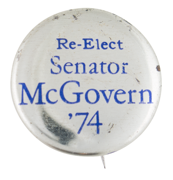 Senator McGovern '74 Political Button Museum