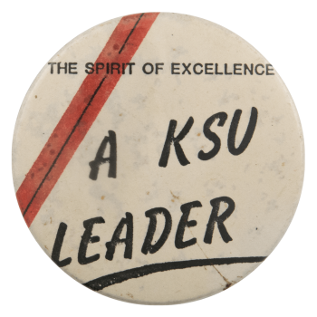 A KSU Leader School Busy Beaver Button Museum