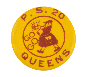 Public School 20 Queens G.O. Club Button Museum