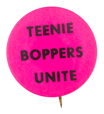Teenie Boppers Unite Cause Button Museum