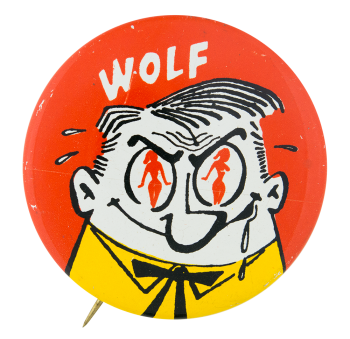 Wolf Ice Breakers Button Museum
