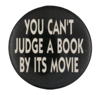 Can't Judge a Book by Its Movie Ice Breakers Button Museum