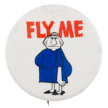 Fly Me Ice Breakers Button Museum