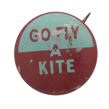 Go Fly A Kite Ice Breakers Button Museum