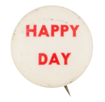 Happy Day Ice Breakers Button Museum