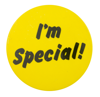 I'm Special Ice Breakers Button Museum