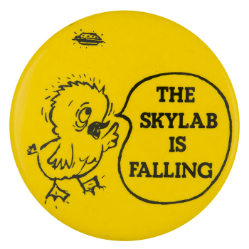 The Skylab Is Falling Ice Breakers Button Museum