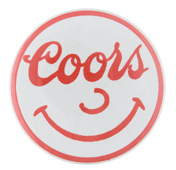 Coors Smiley Smileys Button Museum