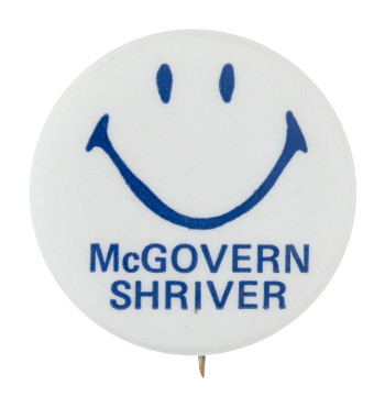 McGovern Shriver Smile Smileys Button Museum