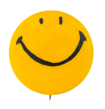 Yellow Smiley 8 Smileys Button Museum