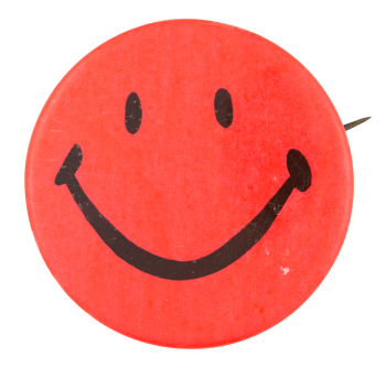 Red Smiley 2 Smiley Button Museum