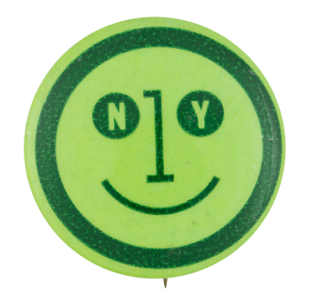 T.W.A. New York Smiley Smileys Button Museum