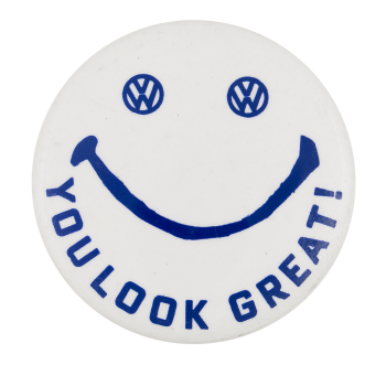 Volkswagen Smiley Smileys Button Museum