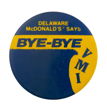 Bye-Bye VMI Sports Busy Beaver Button Museum