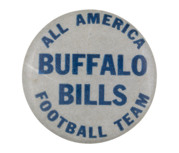 All America Buffalo Bills Sports Button Museum
